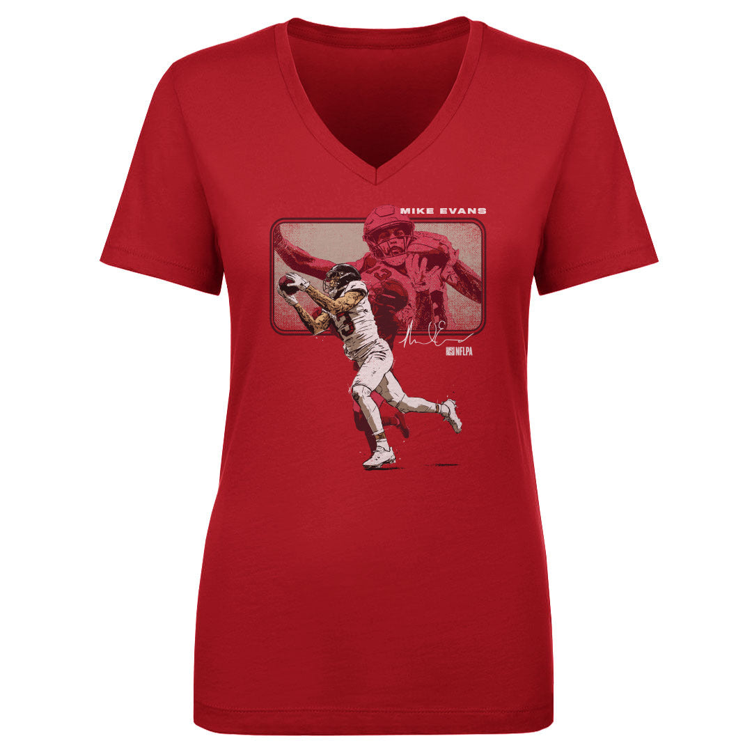 Mike Evans Women's V-Neck T-Shirt | 500 LEVEL