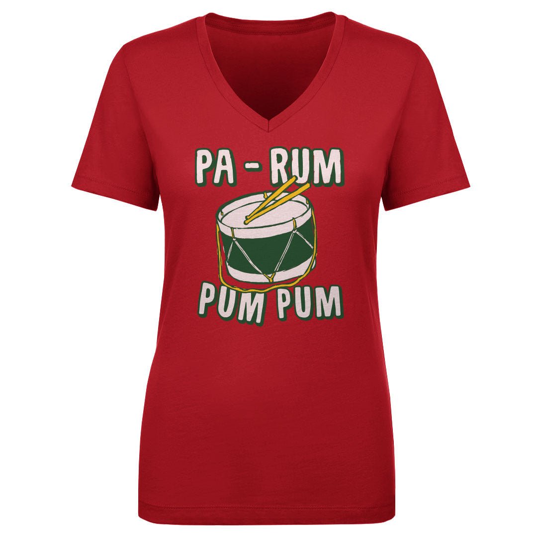 Christmas Women's V-Neck T-Shirt | 500 LEVEL
