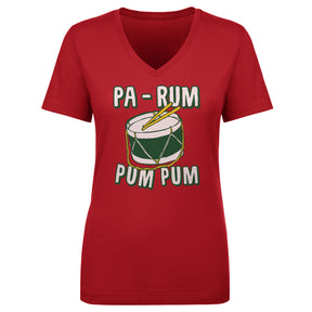 Christmas Women's V-Neck T-Shirt | 500 LEVEL