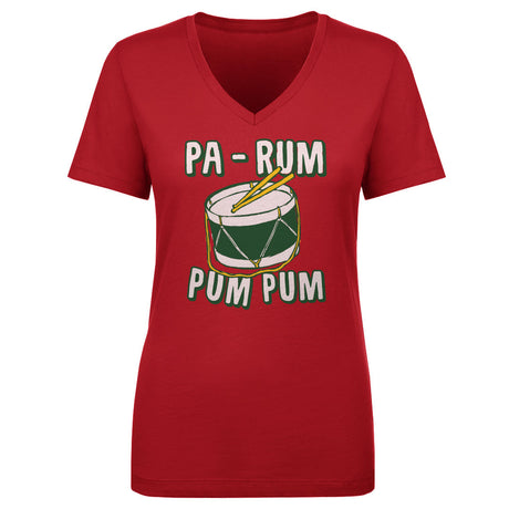 Christmas Women's V-Neck T-Shirt | 500 LEVEL