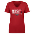 Dejounte Murray Women's V-Neck T-Shirt | 500 LEVEL