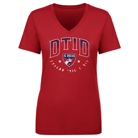 FC Dallas Women's V-Neck T-Shirt | 500 LEVEL