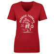 Derrick Thomas Women's V-Neck T-Shirt | 500 LEVEL