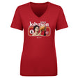 Jalen Johnson Women's V-Neck T-Shirt | 500 LEVEL