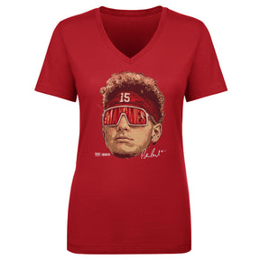 Patrick Mahomes Women's V-Neck T-Shirt | 500 LEVEL