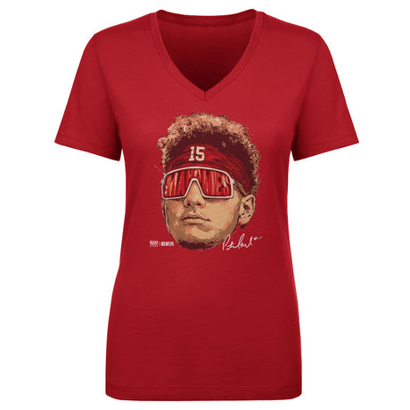 Patrick Mahomes Women's V-Neck T-Shirt | 500 LEVEL