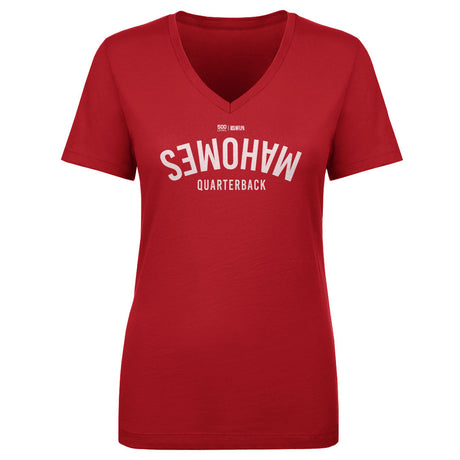 Patrick Mahomes Women's V-Neck T-Shirt | 500 LEVEL