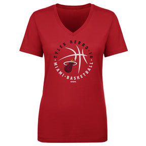 Tyler Herro Women's V-Neck T-Shirt | 500 LEVEL