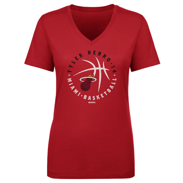 Tyler Herro Women's V-Neck T-Shirt | 500 LEVEL