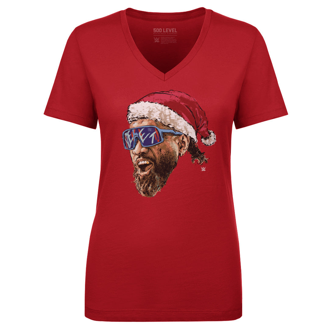 Jey Uso Women's V-Neck T-Shirt | 500 LEVEL