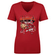Patrick Mahomes Women's V-Neck T-Shirt | 500 LEVEL