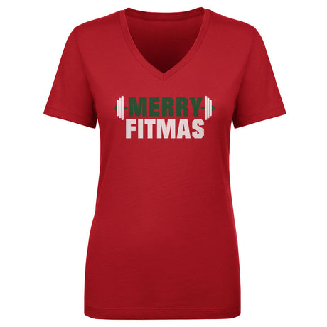 Christmas Women's V-Neck T-Shirt | 500 LEVEL
