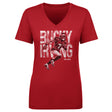 Bucky Irving Women's V-Neck T-Shirt | 500 LEVEL