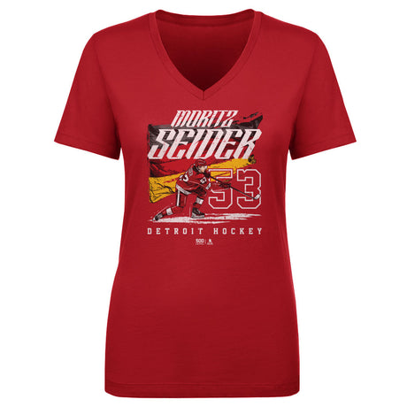 Moritz Seider Women's V-Neck T-Shirt | 500 LEVEL