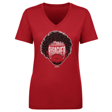Zaccharie Risacher Women's V-Neck T-Shirt | 500 LEVEL