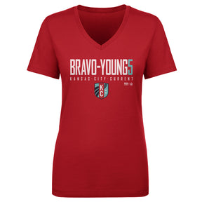 Ellie Bravo-Young Women's V-Neck T-Shirt | 500 LEVEL