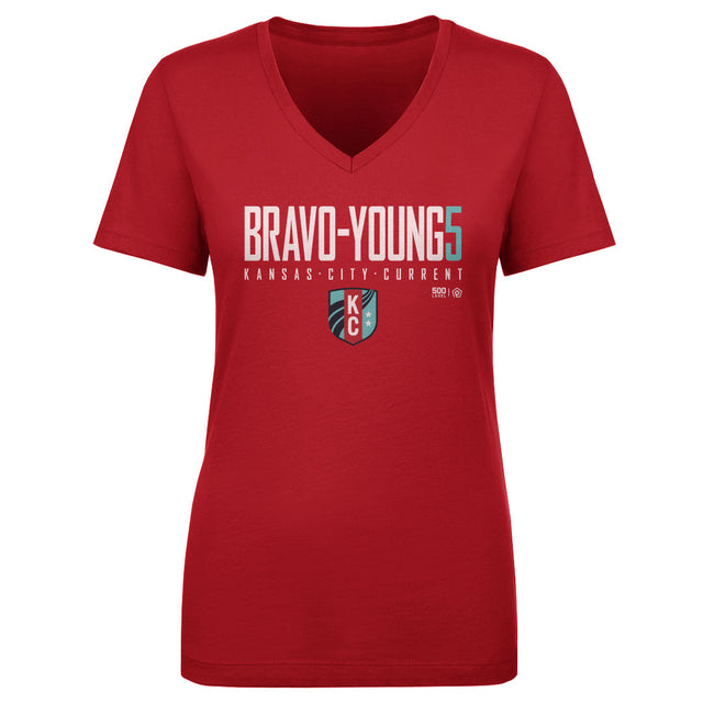 Ellie Bravo-Young Women's V-Neck T-Shirt | 500 LEVEL