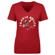 Travis Kelce Women's V-Neck T-Shirt | 500 LEVEL