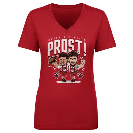 Patrick Mahomes Women's V-Neck T-Shirt | 500 LEVEL