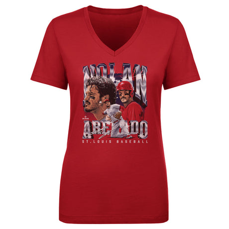Nolan Arenado Women's V-Neck T-Shirt | 500 LEVEL