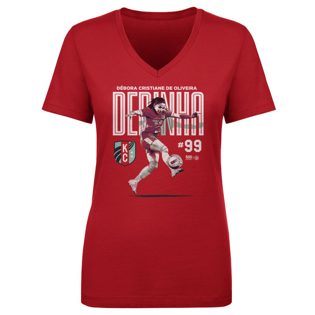 Debinha Women's V-Neck T-Shirt | 500 LEVEL