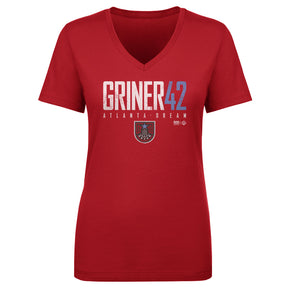 Brittney Griner Women's V-Neck T-Shirt | 500 LEVEL