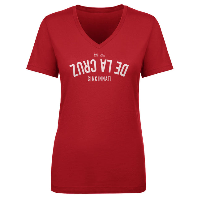 Elly De La Cruz Women's V-Neck T-Shirt | 500 LEVEL