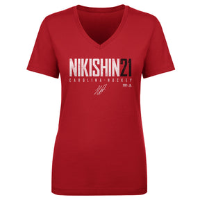 Alexander Nikishin Women's V-Neck T-Shirt | 500 LEVEL