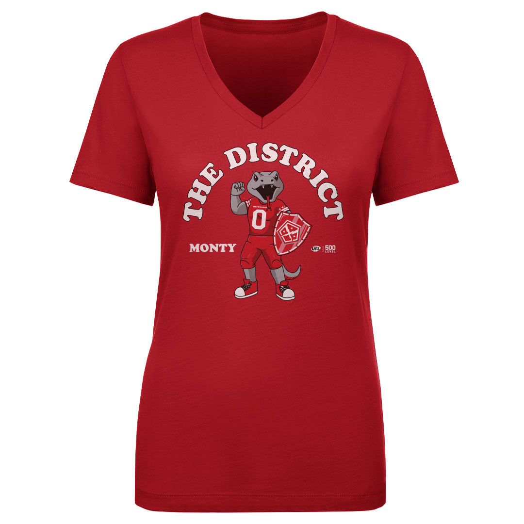 DC Defenders Women's V-Neck T-Shirt | 500 LEVEL