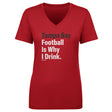 Tampa Bay Football Women's V-Neck T-Shirt | 500 LEVEL