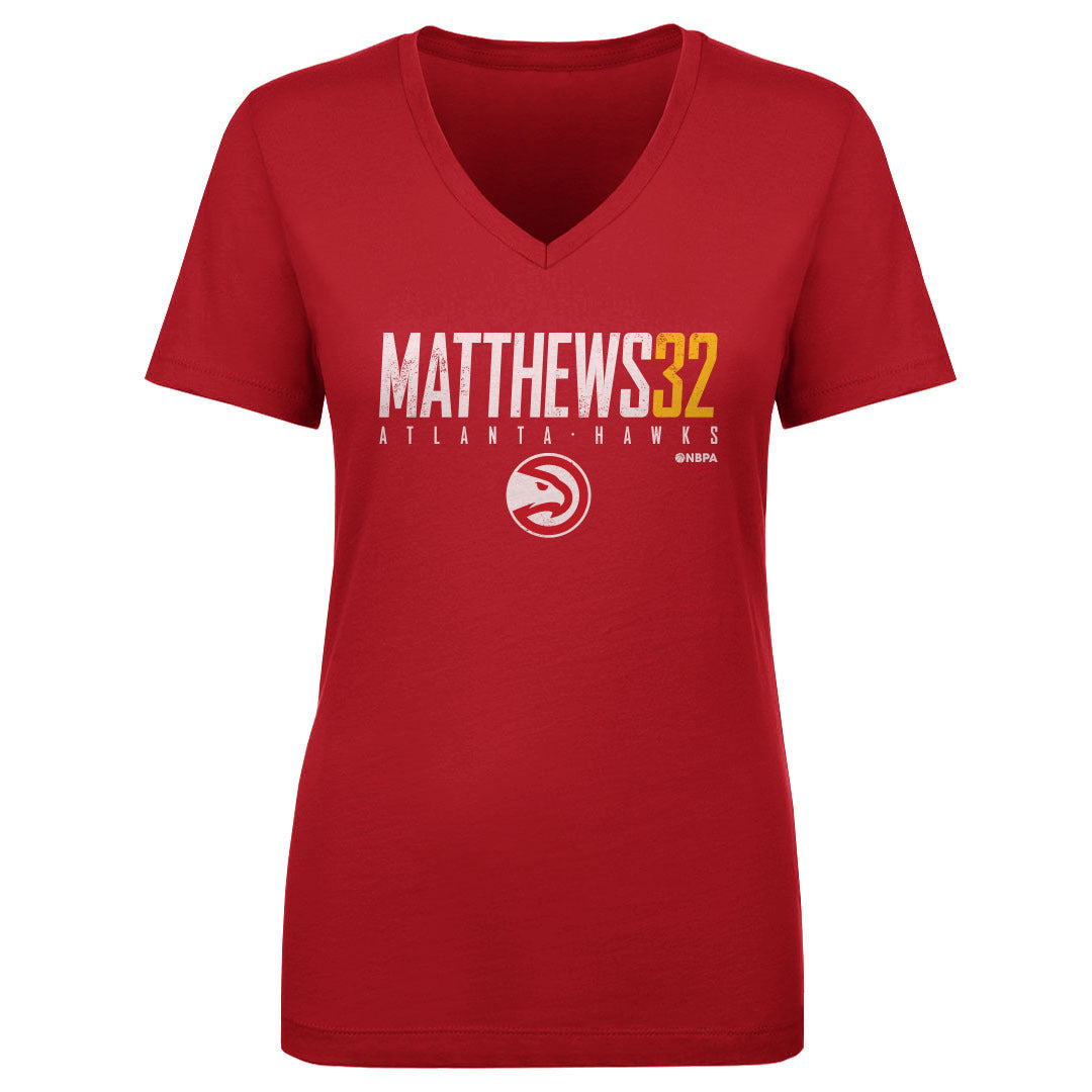 Wesley Matthews Women&#39;s V-Neck T-Shirt | 500 LEVEL