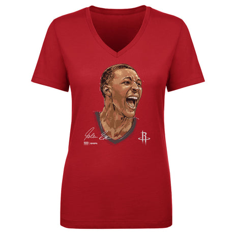 Jabari Smith Jr. Women's V-Neck T-Shirt | 500 LEVEL