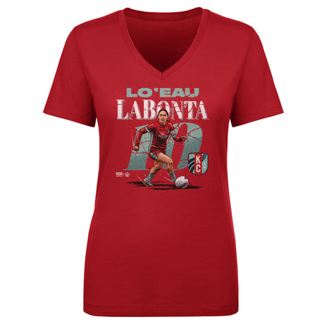 Lo'eau LaBonta Women's V-Neck T-Shirt | 500 LEVEL