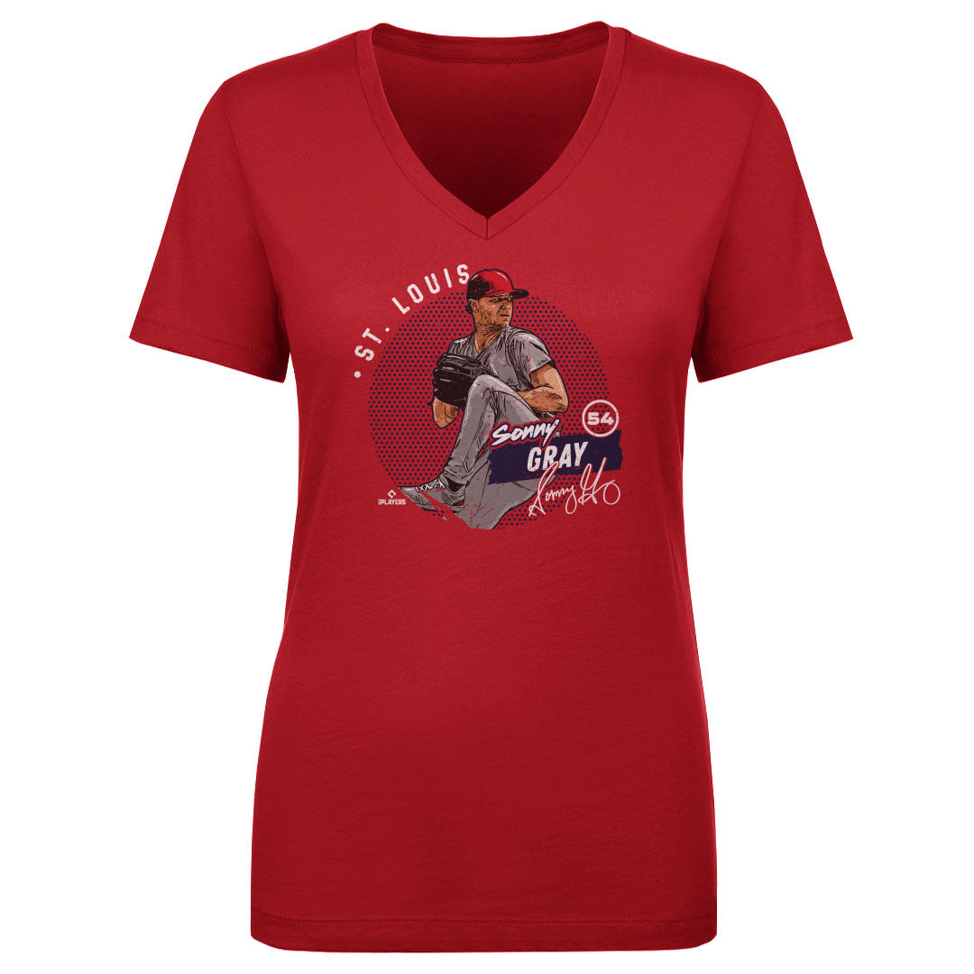 Sonny Gray Women&#39;s V-Neck T-Shirt | 500 LEVEL