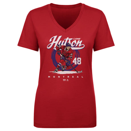 Lane Hutson Women's V-Neck T-Shirt | 500 LEVEL