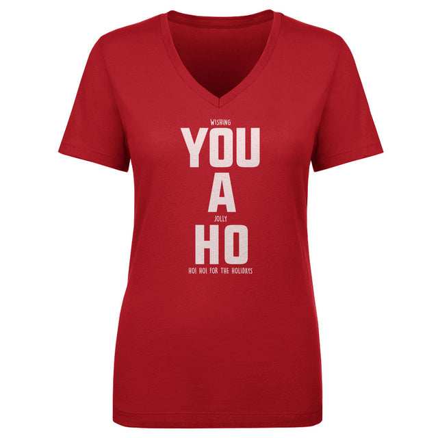 Christmas Women's V-Neck T-Shirt | 500 LEVEL