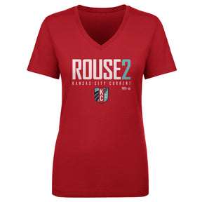 Laney Rouse Women's V-Neck T-Shirt | 500 LEVEL