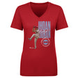 Jhoan Duran Women's V-Neck T-Shirt | 500 LEVEL