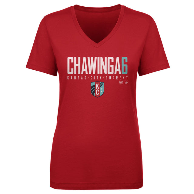 Temwa Chawinga Women's V-Neck T-Shirt | 500 LEVEL