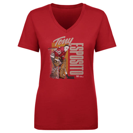 Tony Esposito Women's V-Neck T-Shirt | 500 LEVEL