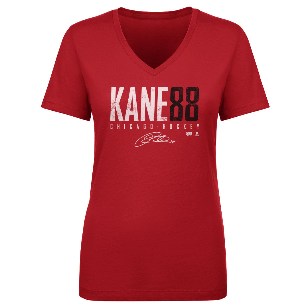 Patrick Kane Women's V-Neck T-Shirt | 500 LEVEL