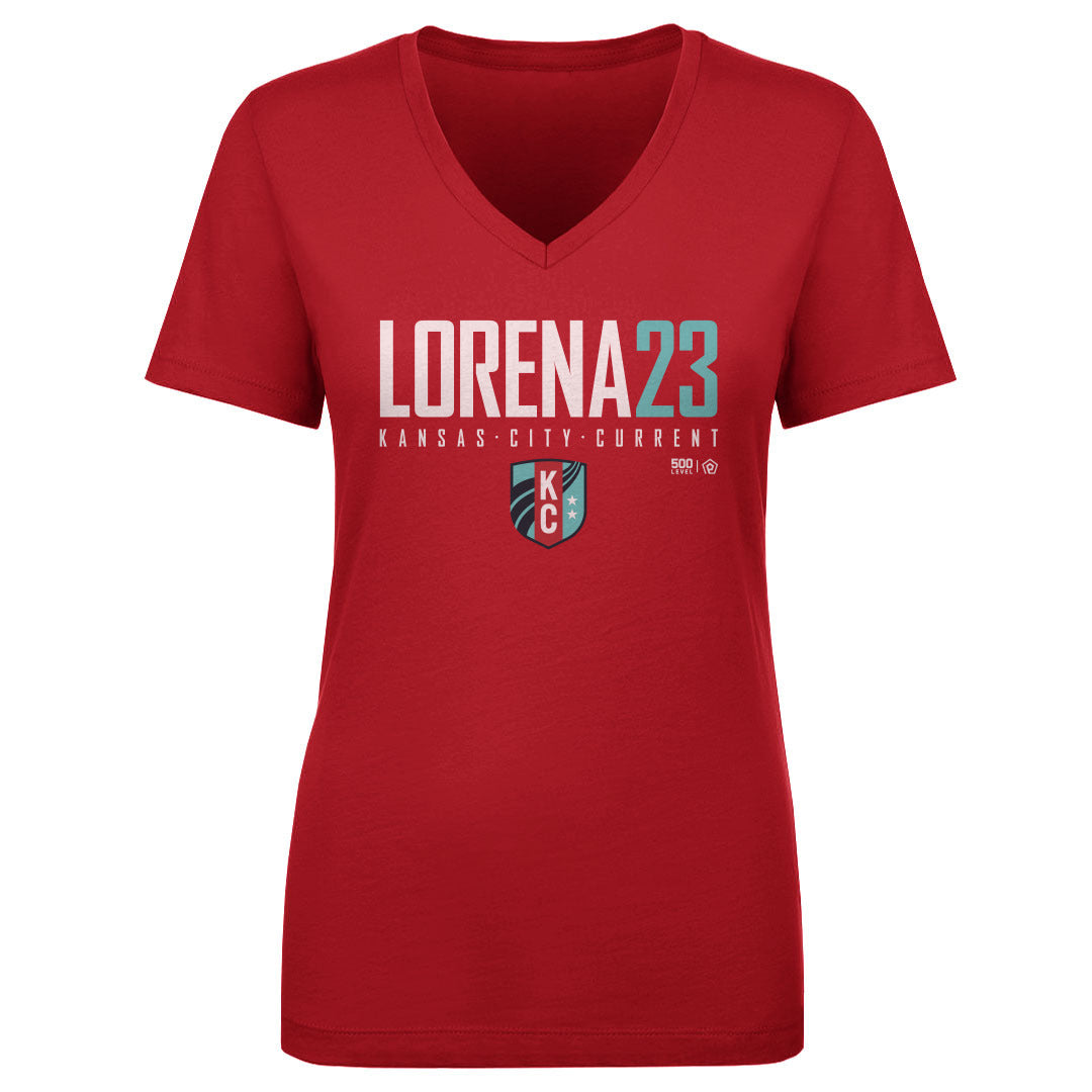 Lorena Women's V-Neck T-Shirt | 500 LEVEL