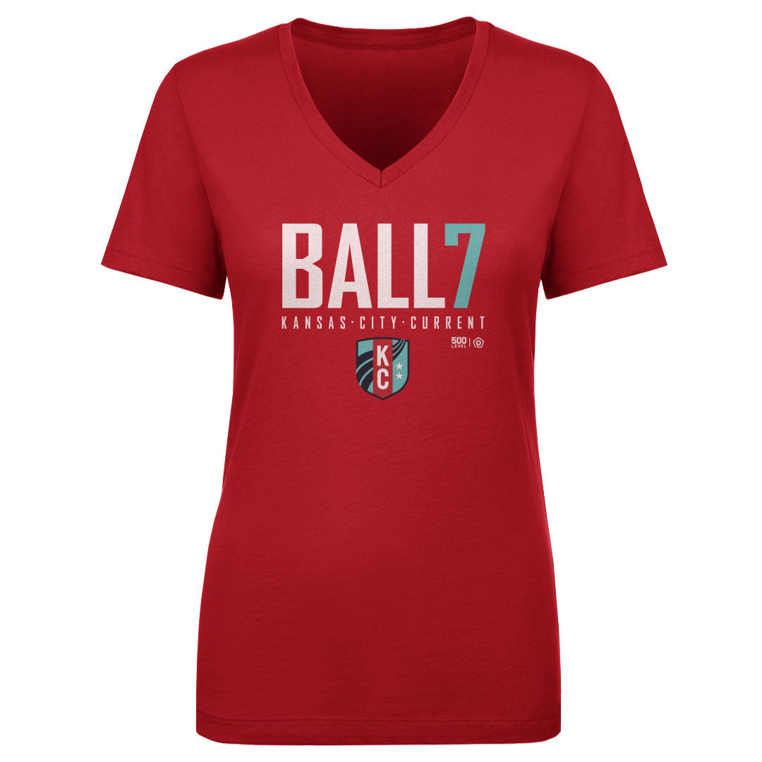 Elizabeth Ball Women's V-Neck T-Shirt | 500 LEVEL