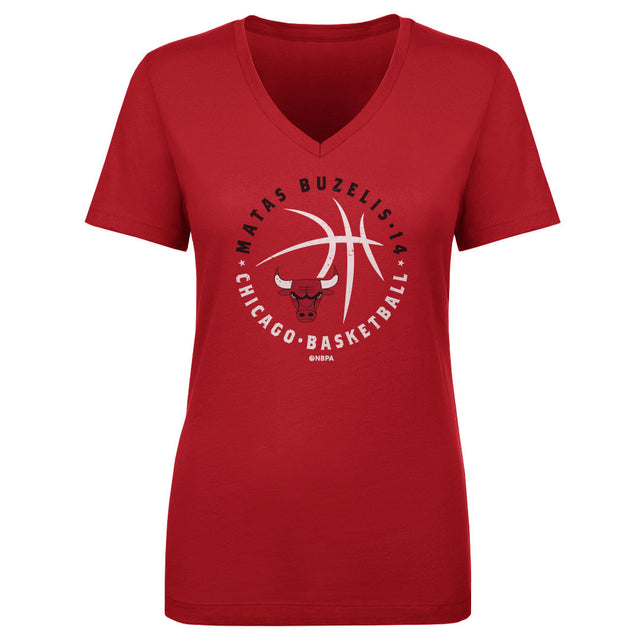 Matas Buzelis Women's V-Neck T-Shirt | 500 LEVEL