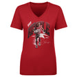 George Kittle Women's V-Neck T-Shirt | 500 LEVEL