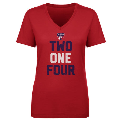 FC Dallas Women's V-Neck T-Shirt | 500 LEVEL