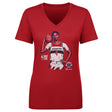 AJ Dybantsa Women's V-Neck T-Shirt | 500 LEVEL