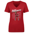 Sergei Fedorov Women's V-Neck T-Shirt | 500 LEVEL