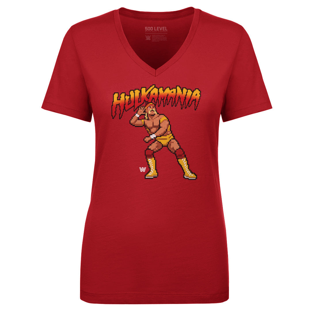 Hulk Hogan Women's V-Neck T-Shirt | 500 LEVEL
