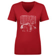 Chase Burns Women's V-Neck T-Shirt | 500 LEVEL